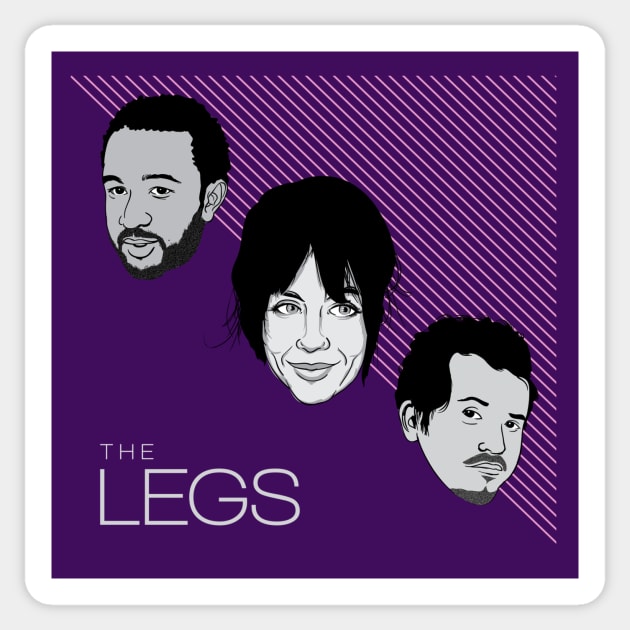 The Legs Sticker by Moonguts